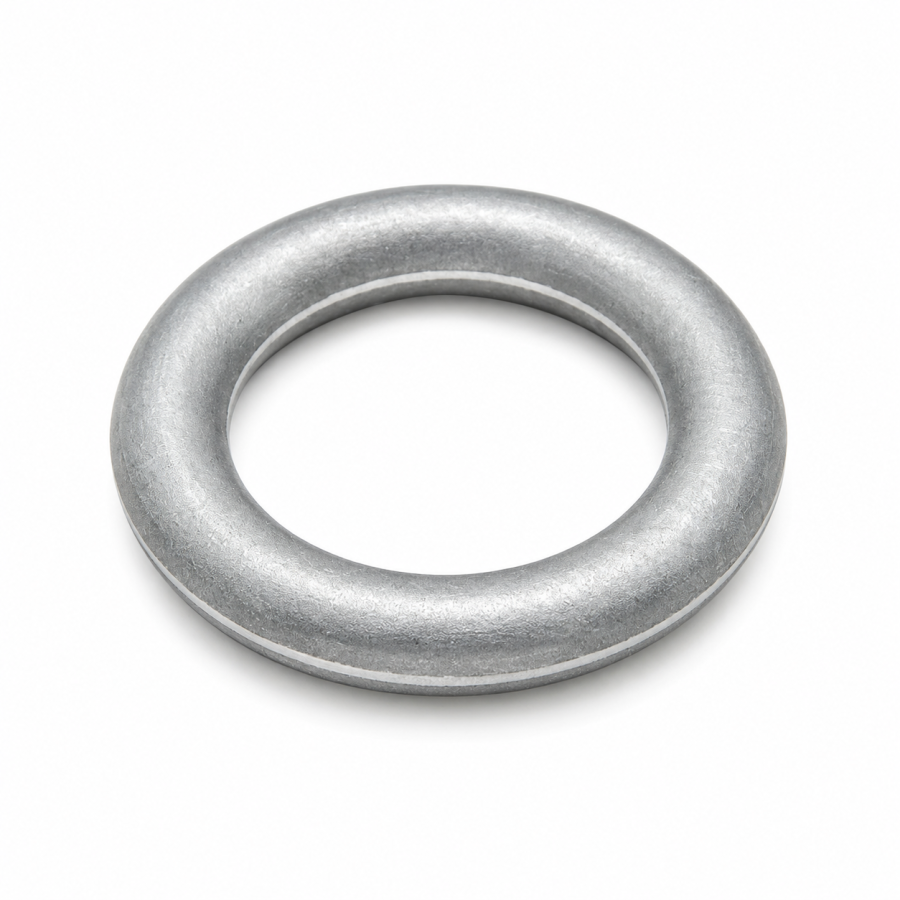 Anneau coin aluminium