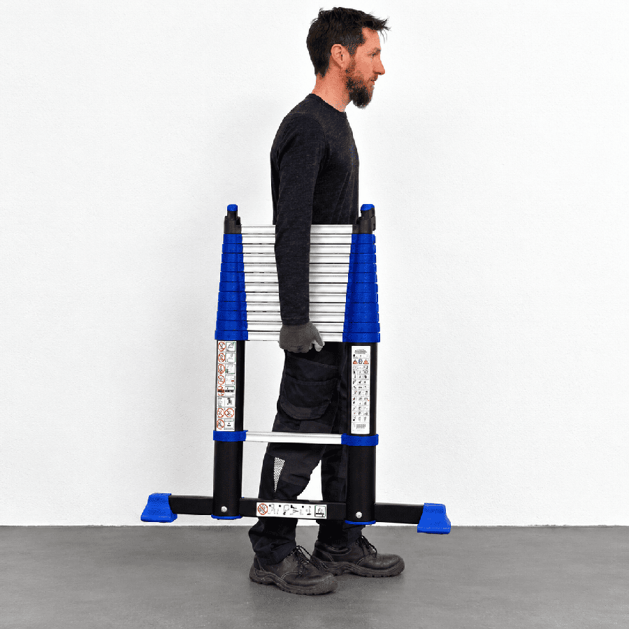 Echelle telescopique bamboo 11 ech.