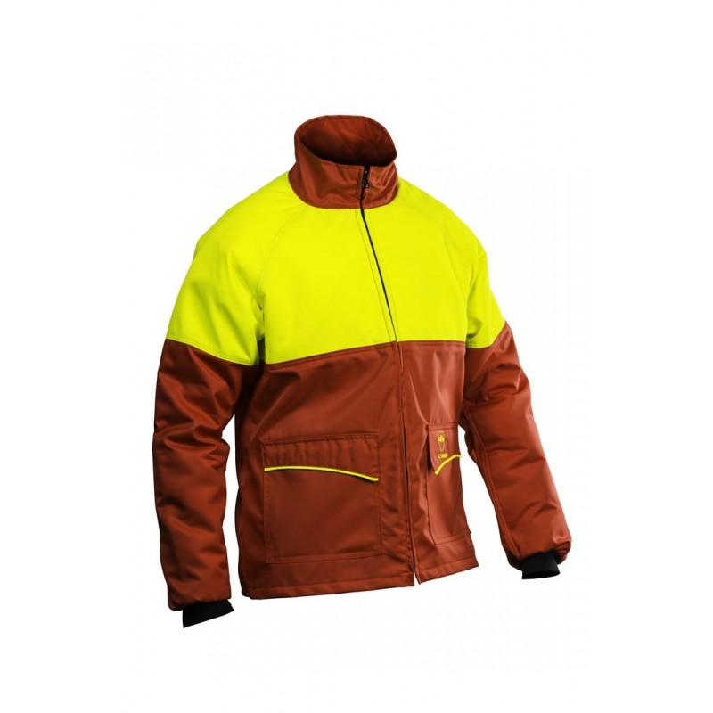 Veste anti-coupures Prior Francital rouge - Zimmer