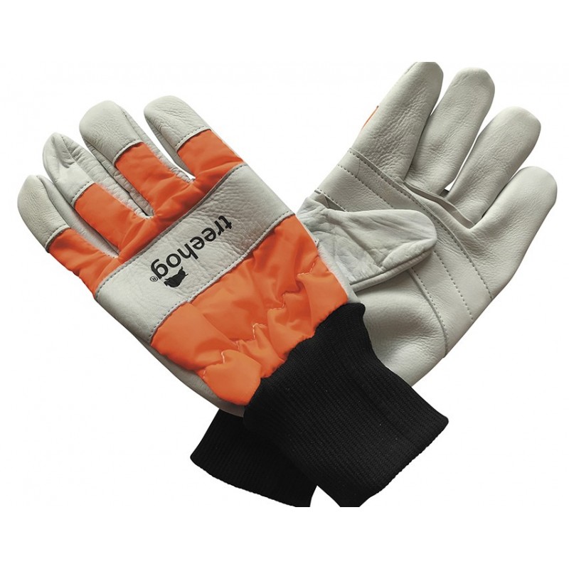 Gants bucheron anti coupure (main gauche)