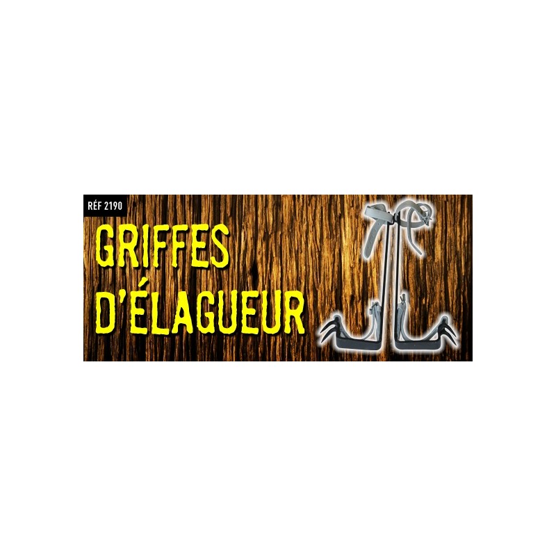 griffes d’élagueur