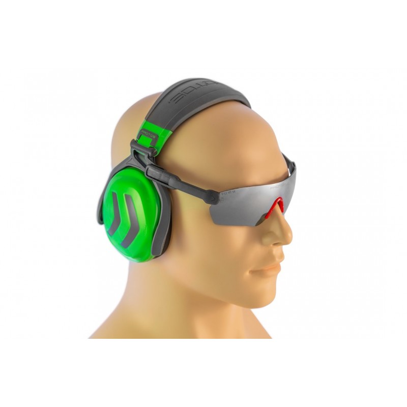 casque anti-bruit avec lunette protos headset integral - Zimmer