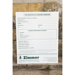 Panneau "Déclaration de...
