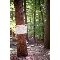 Panneau "Attention aux tiques"