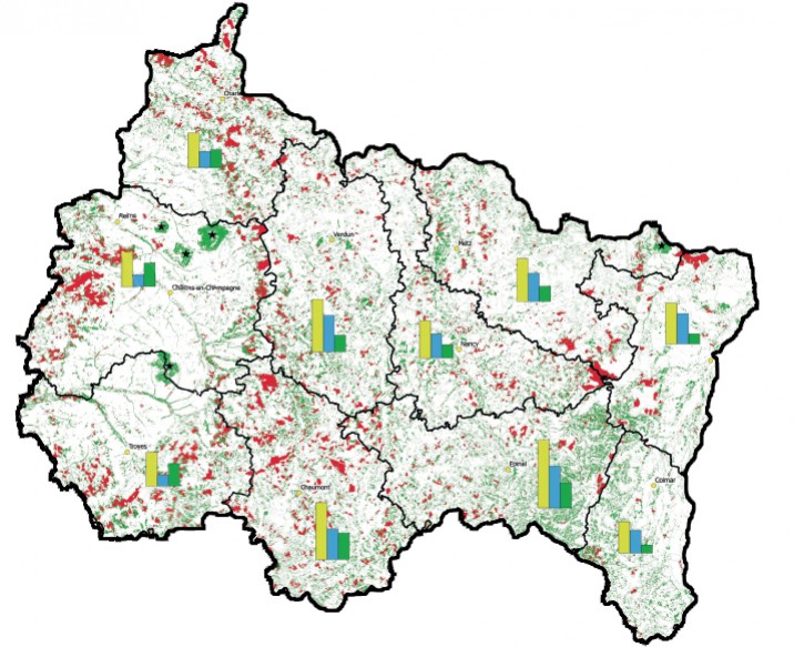 La Grande Région Alsace Champagne-Ardenne Lorraine : une très grande région fore