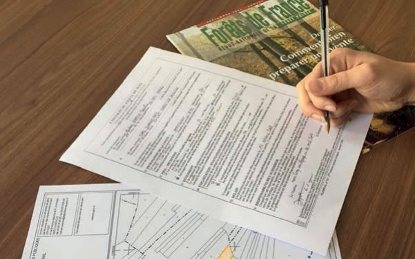 Un contrat, mais pas en bois !