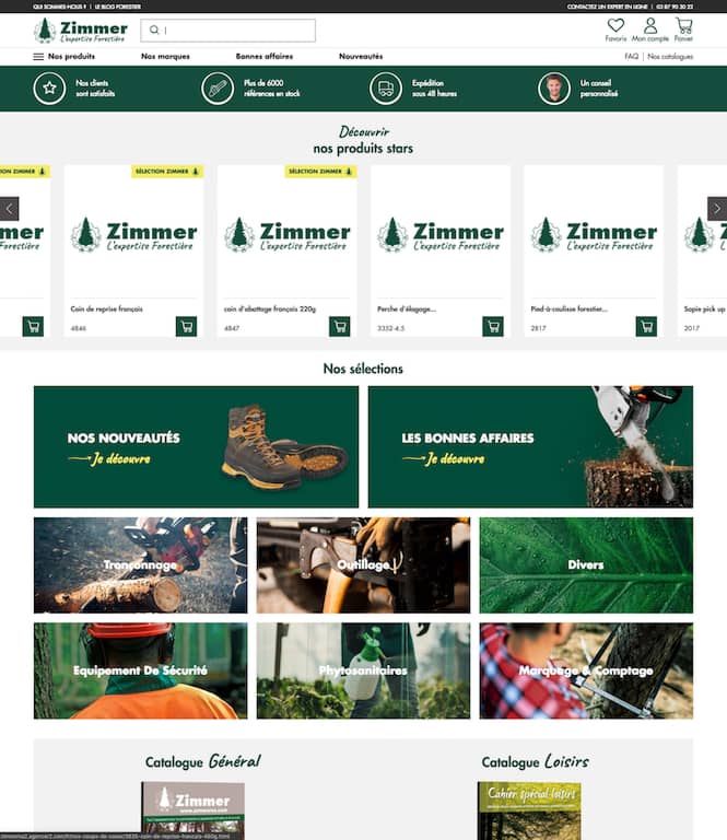 Lancement de la troisième version du site internet, de la boutique en ligne